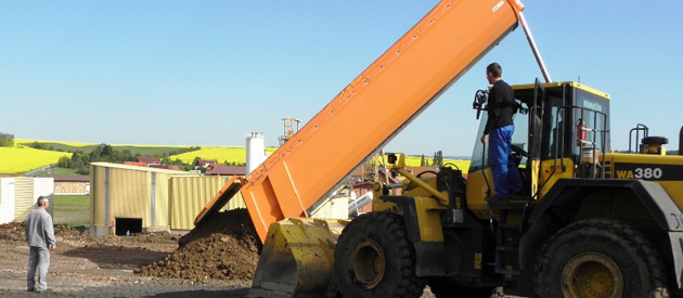 Anlieferkontrolle vor Ort